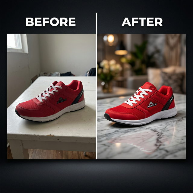 Pomelli AI Photoshoot 2.0 Feature - Turn smartphone photos into studio shots