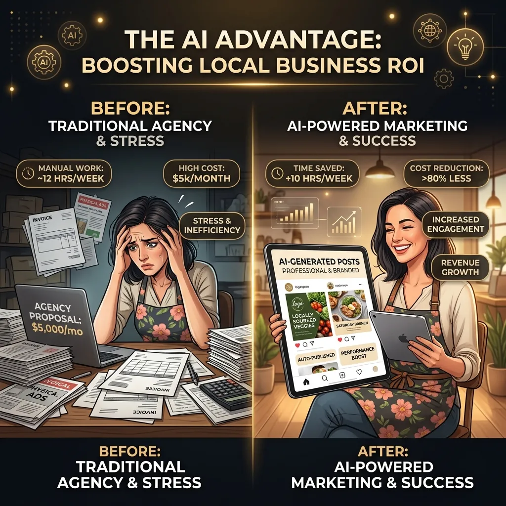 Pomelli AI ROI Comparison for Local Businesses Cost and ROI Comparison Traditional Marketing vs Google Pomelli AI